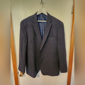 Blue Grey XL 46 - 48 Jos A. Bank 1905 Jacket Sport Coat Blazer